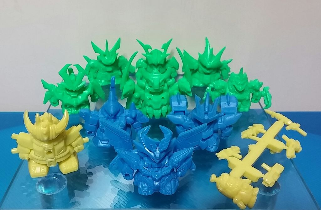 前編 SDガンダム ガン消し ベストセレクション 武者スペシャル リスト