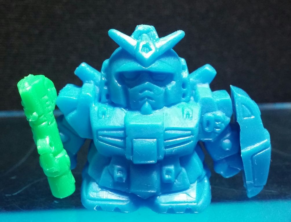 SDガンダム ガン消し 限定武器セットを持たせてみた2 マーク21