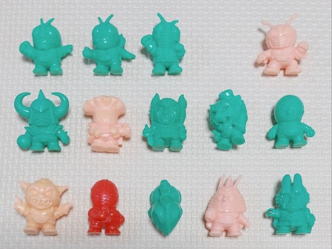 SD仮面ライダー倶楽部 食玩版 ノーマルタイプ 消しゴム リスト