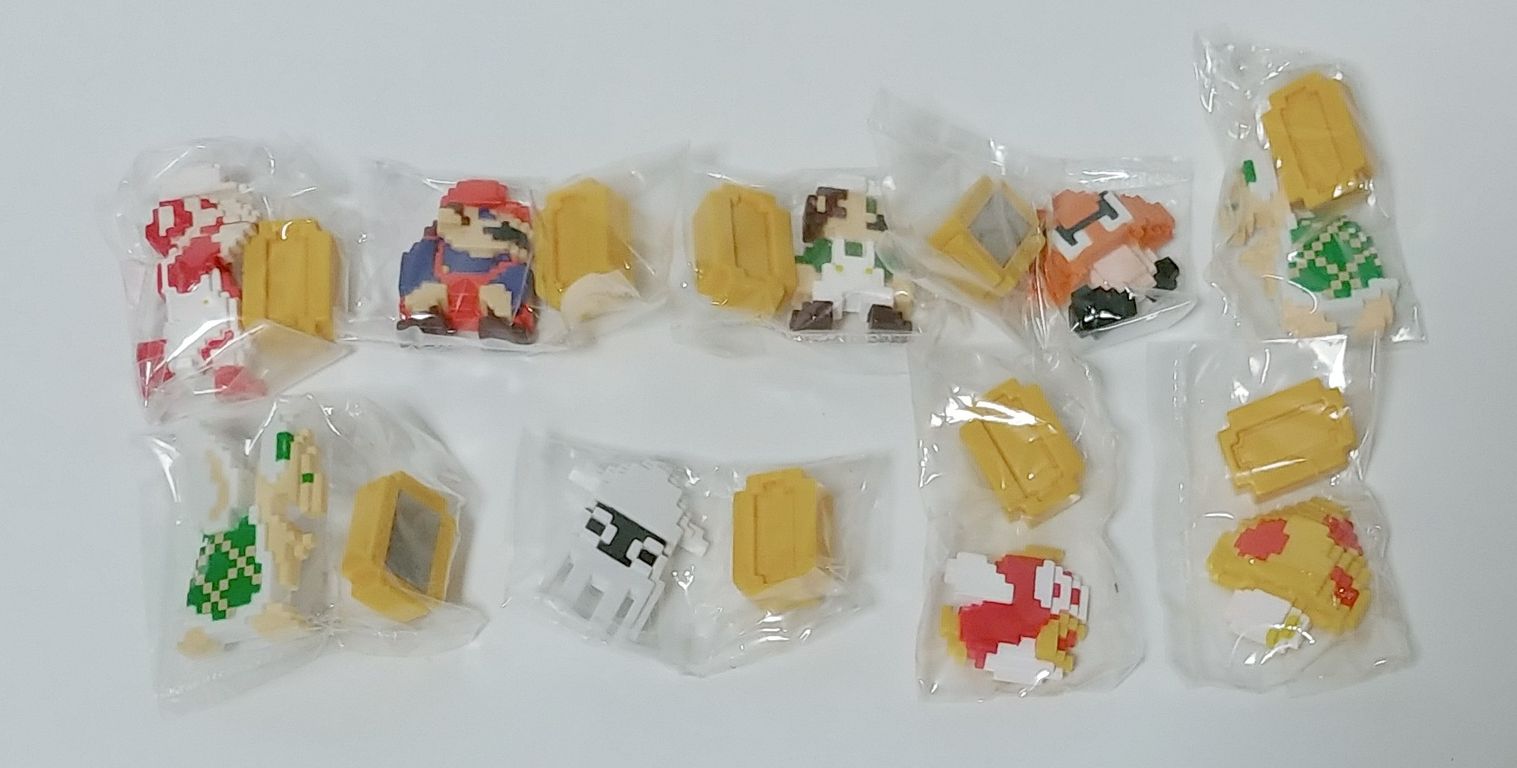 バンプレスト スーパーマリオブラザーズ マグネットフィギュア ドット