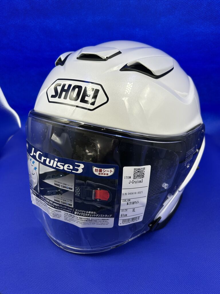 四日市2りんかん】SHOEI J-Cruise3が入荷しましたよ～ : 2りんかん