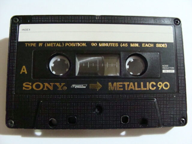 ソニーメタルテープの歴史の1ページ目 METALLIC : さくの家電のーと