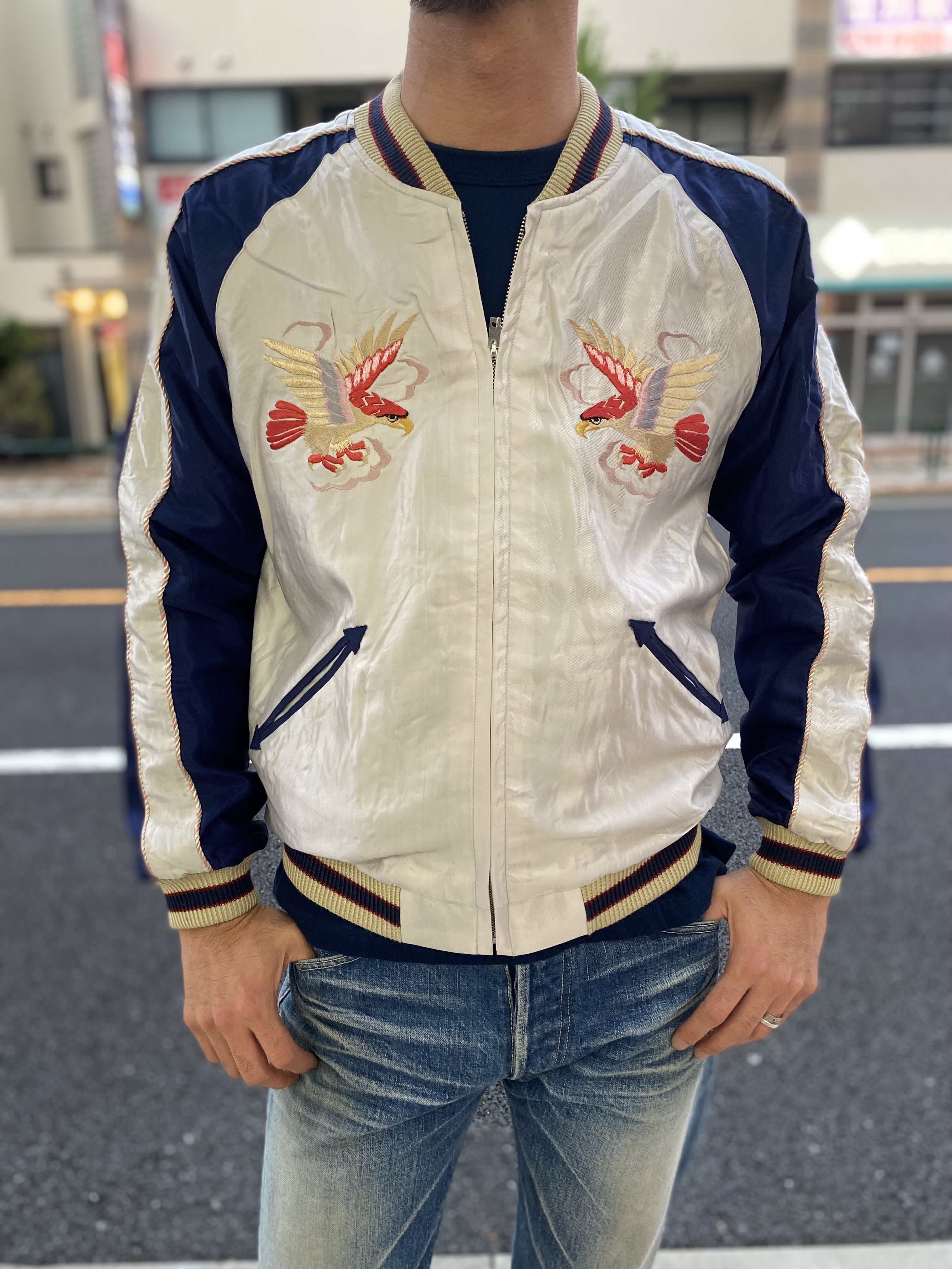 テーラー東洋！！スカジャン RED EAGLE × TIGER HEAD！！ : Gパン屋サカイ