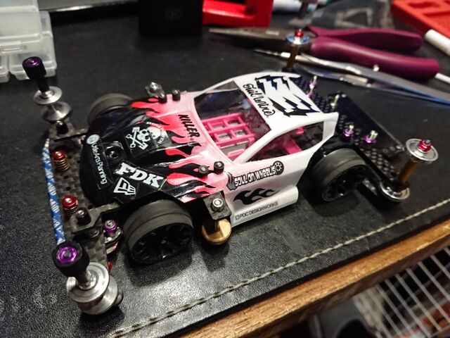 ミニ四駆】1年を12時間で。MSフレキ製作！ : サブカル”ダディ