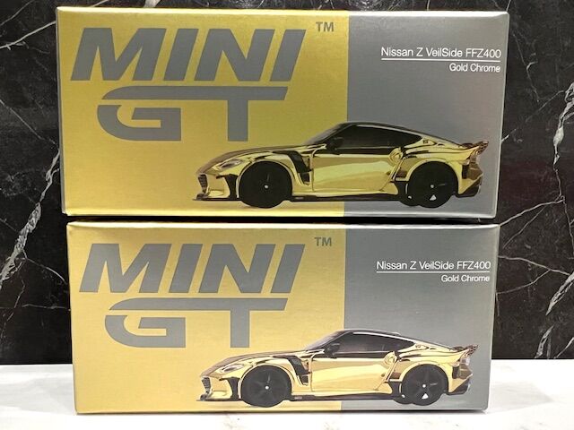 1/64 MINI GT Nissan Z Veilside FFZ400 Gold chrome : FAIRLADY Z fan