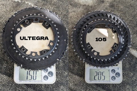 12速クランク ULTEGRA FC-R8100と105 FC-R7100 : えふえふぶろぐ