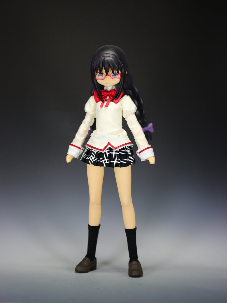 RAH リアルアクションヒーローズ 暁美ほむら 制服ver. : 5分で出来る