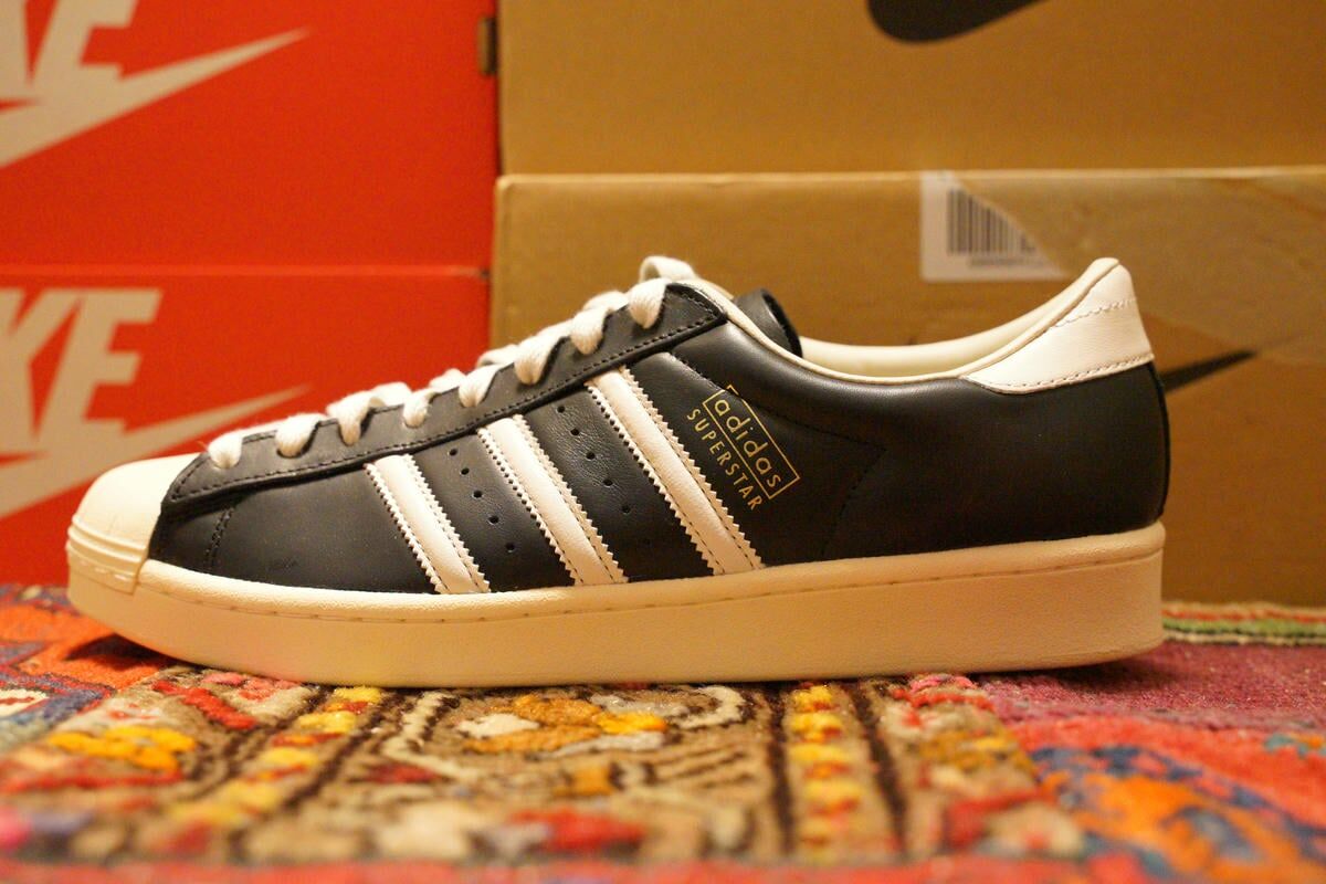 レビュー】アディダス スーパースター ヴィンテージのサイズ感やレザー