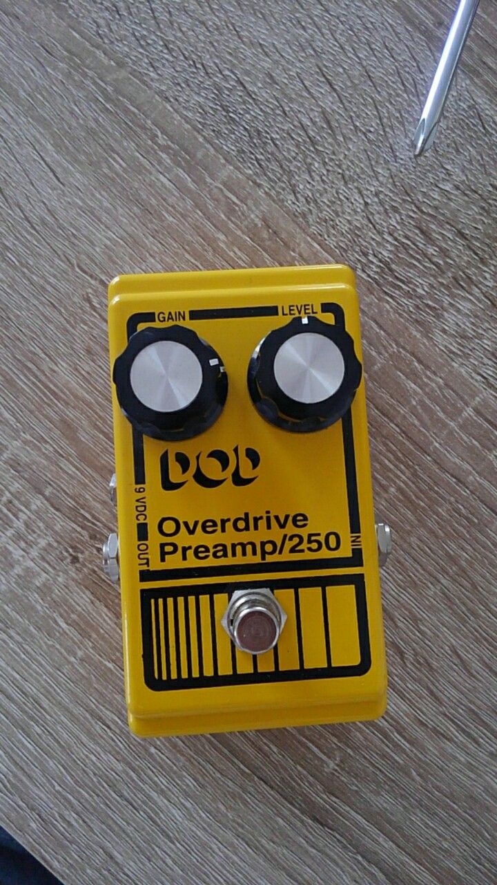 DOD Overdrive Preamp/250パワーアップ計画 : 40代から再び始める