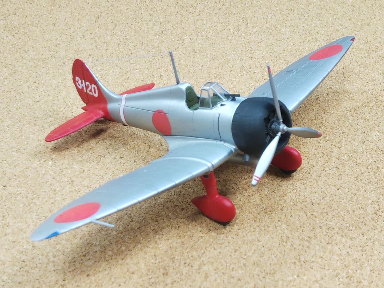 童友社 1/72 日本海軍 九六式艦上戦闘機（CLAUDE） : 常磐重工 -JOBAN