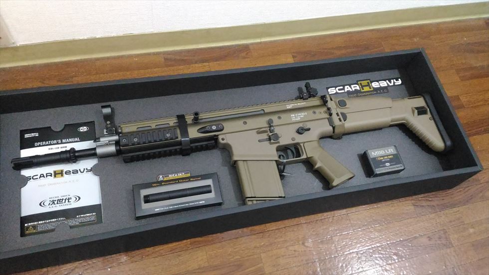 エアガン】東京マルイ製SCAR-H買っちった : basiroの趣味日記