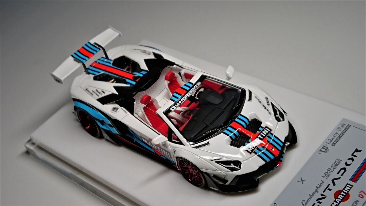 拍手もん.Fuelme 1/43 Lamborghini LB-R WORKS Limited 50/N12