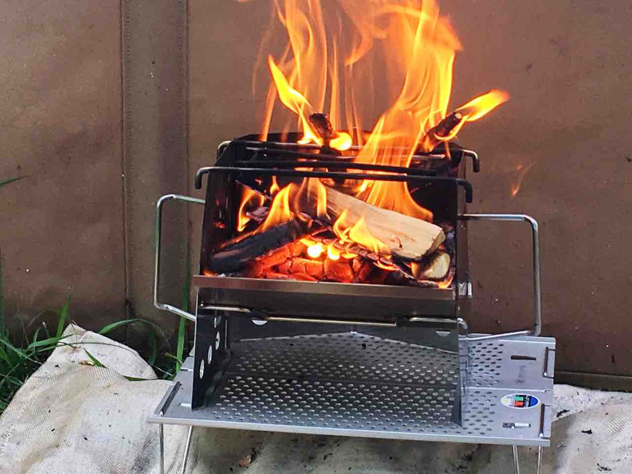 薪グリルsoloを使ってみて♪ : Biwako Camp