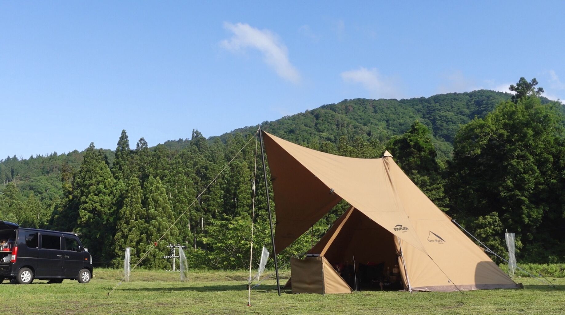 サーカスTC専用タープ、シルス280TC : Biwako Camp