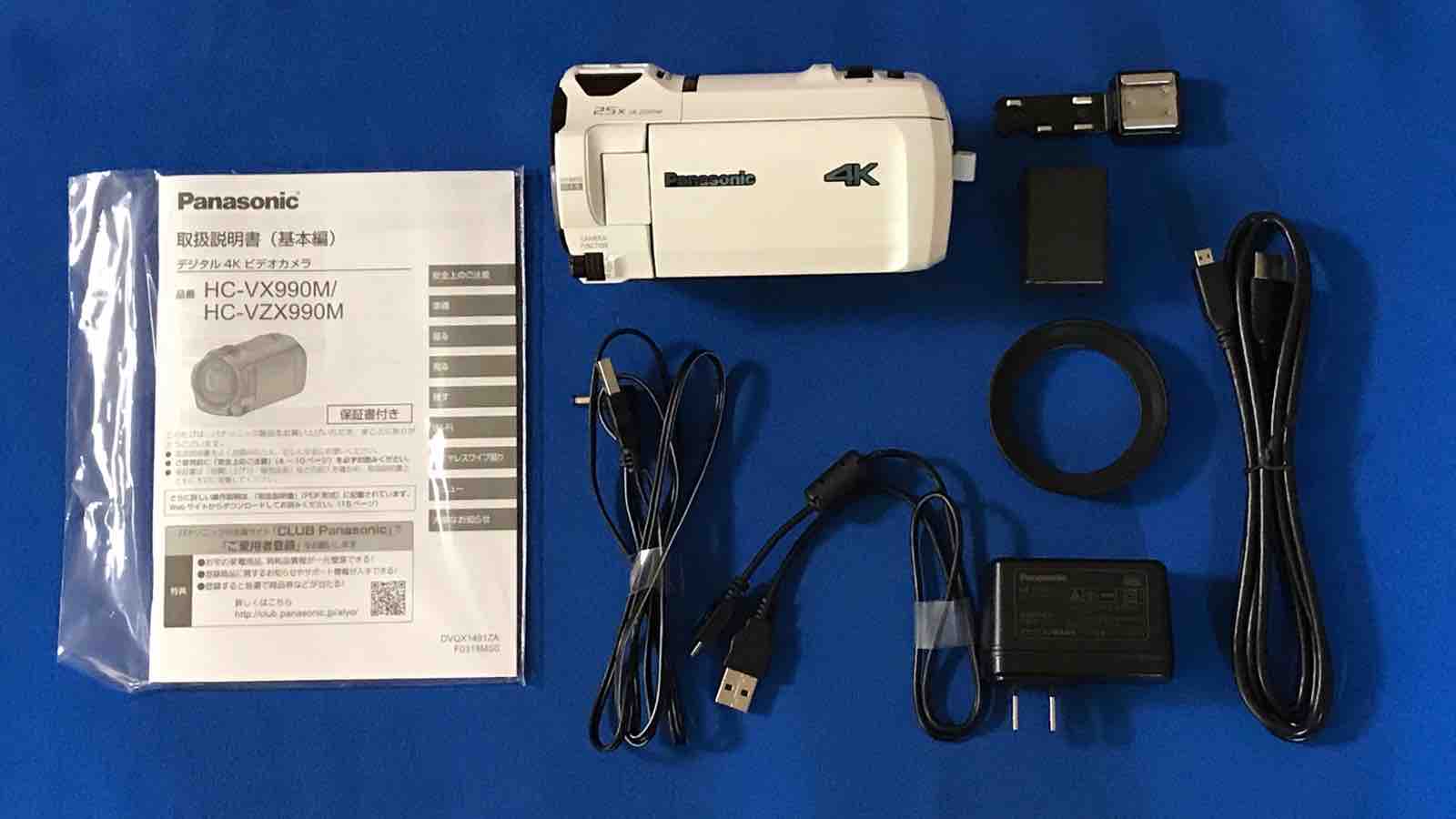レビュー】4Kなのにコンパクトなビデオカメラ：HC-VX990 Panasonic