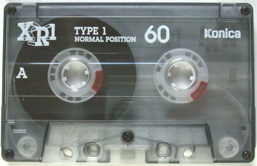 オーディオカセット今日の1本！ その39 Konica XR1 : 4.75