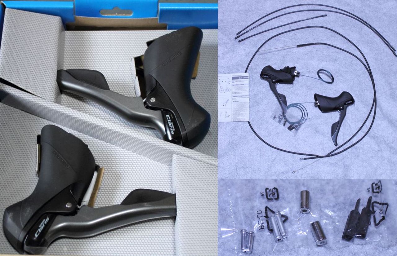 ST-R2000 Claris クラリス 2×8s STIレバー 左右セット ST-R2000 Claris