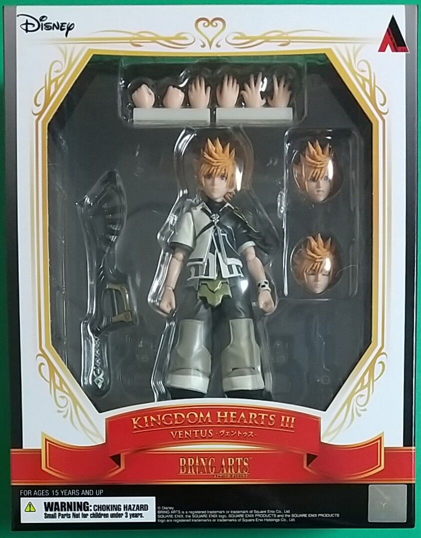 目を閉じた表情パーツも付属】KINGDOM HEARTS III BRING ARTS