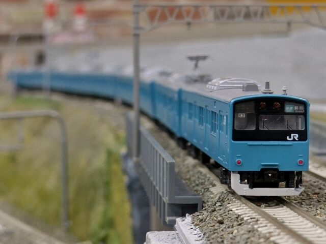 KATO 201系京葉線(分割編成・シングルアームパンタ) : 横浜西部急行の