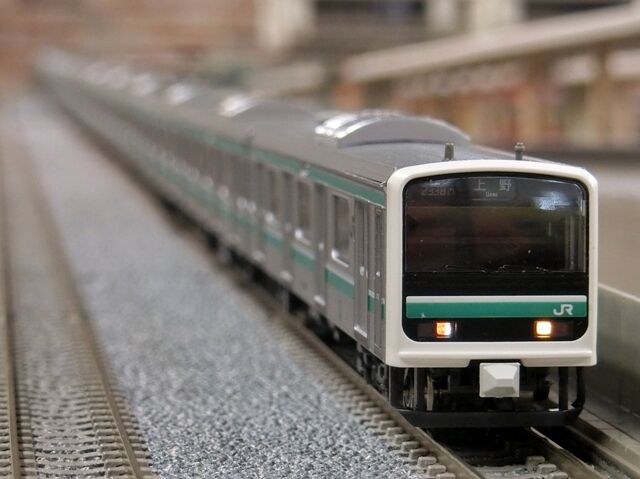 TOMIX E501系(登場時・床下黒) : 横浜西部急行の備忘録2(きまぐれ鉄道