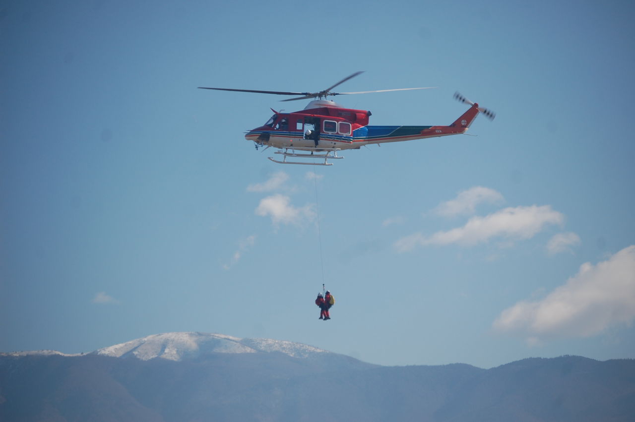 長野県消防防災ヘリコプター アルプス墜落。 : 長野県安曇野市在住