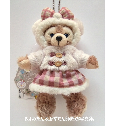 ウィンターホリデー ぬいぐるみバッジ 2019 ダッフィー シェリーメイ