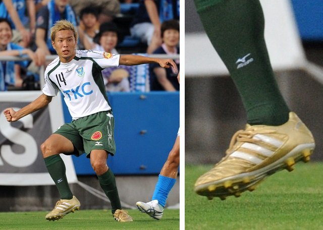 水沼宏太がニューバランスのスパイク「442 PRO HG」を着用 : Kohei's