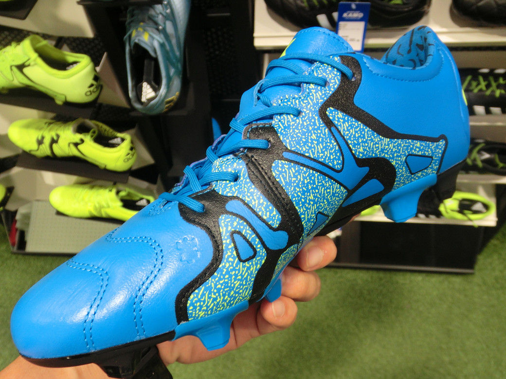 adidas エックス 15.1 FG/AG 新色 ブルー : Kohei's BLOG サッカー