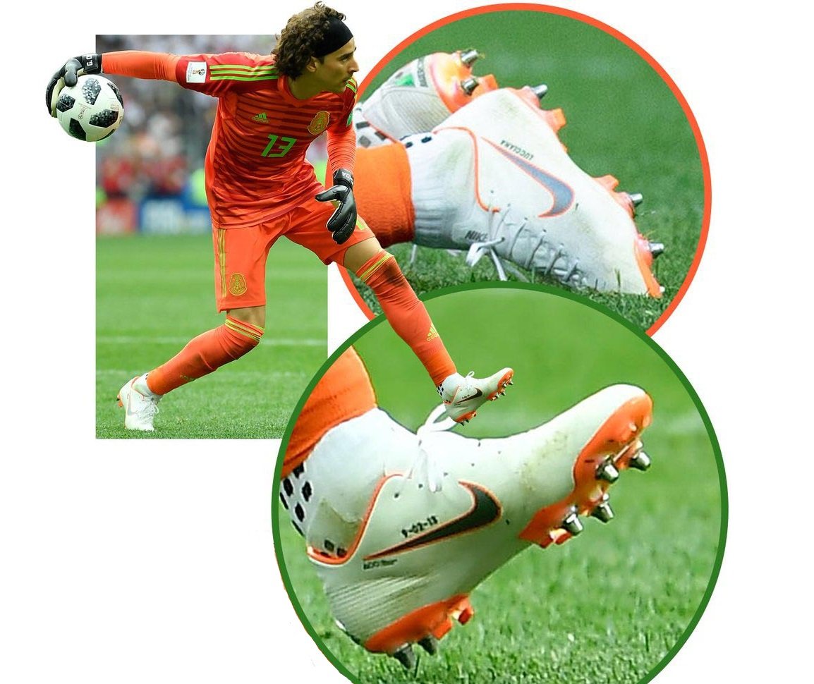 原口元気が特注スパイク「NIKE ヴェイパー12エリートPRO FG」を着用