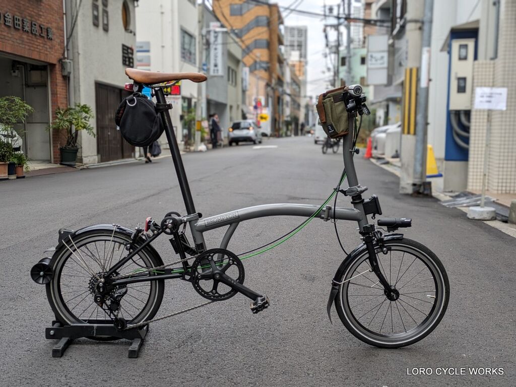 BROMPTON P Line 7速化カスタム : LORO CYCLE WORKS