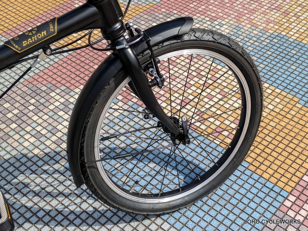 DAHON BOARDWALK W8に泥除けを装着してご納車しました。 : LORO CYCLE