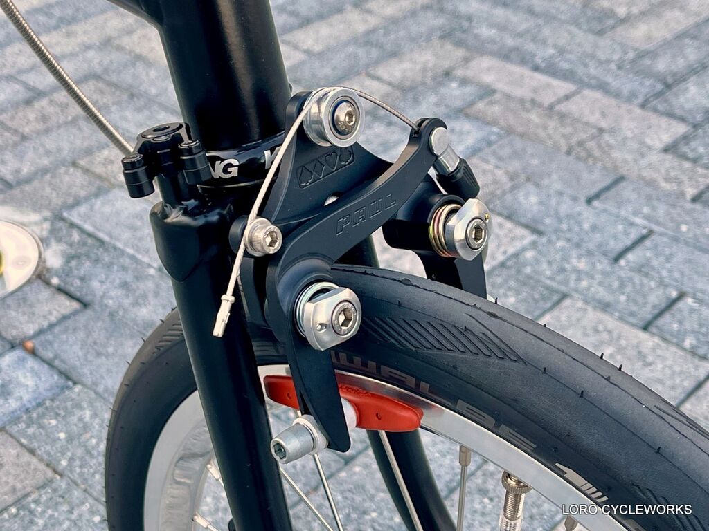 ブロンプトン史上最強の制動力を誇るブレーキのご紹介！ : LORO CYCLE