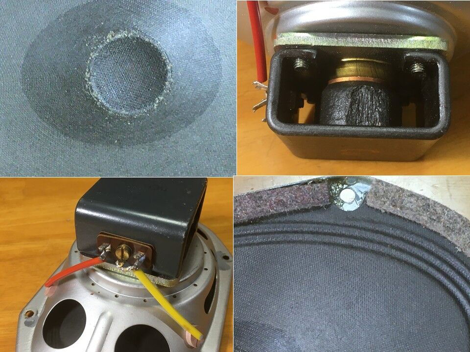 西独 Telefunken ビンテージ録音モニターMagnetophonスピーカー ペア