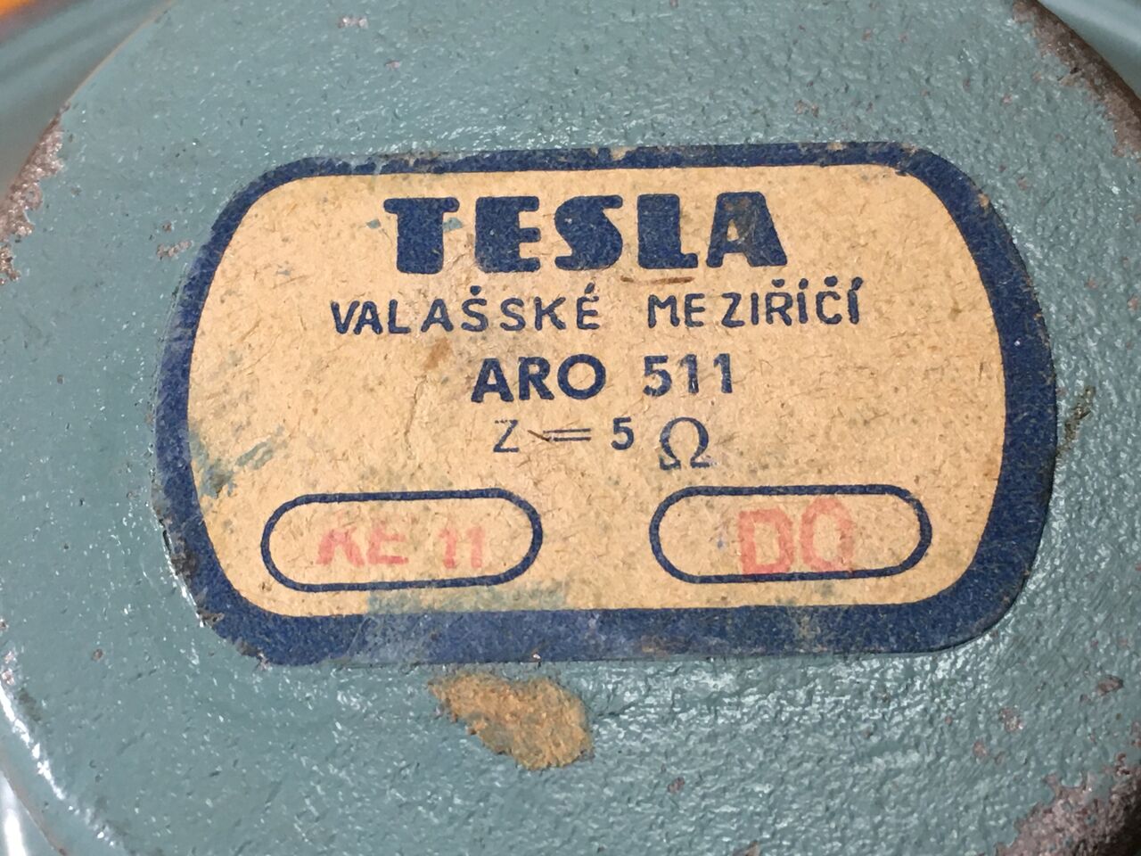 チェコスロバキア TESLA ビンテージ20cmフルレンジARO511システム