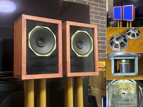 Philips/Norelco ビンテージ アルニコ フルレンジAD3800Mシステム 高