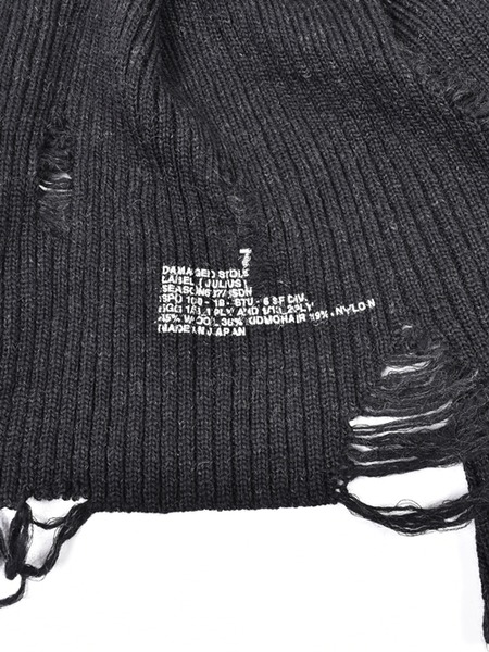 JULIUS[ユリウス] / GORDINI ダメージストール Damaged Stole 637STU6