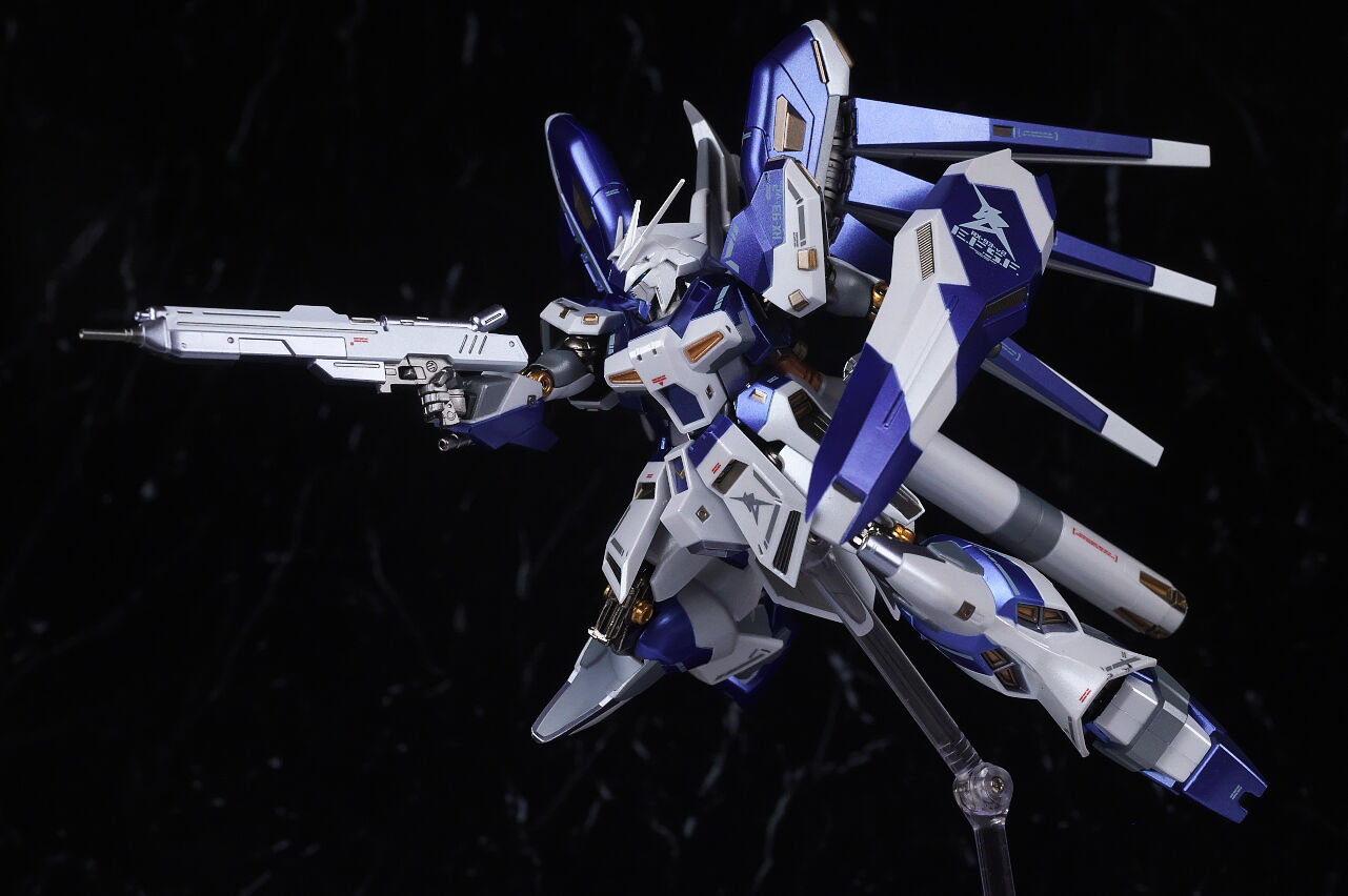 LROBOT魂 Hi-νガンダムAMURO's とレジェンドガンダム METAL ROBOT魂