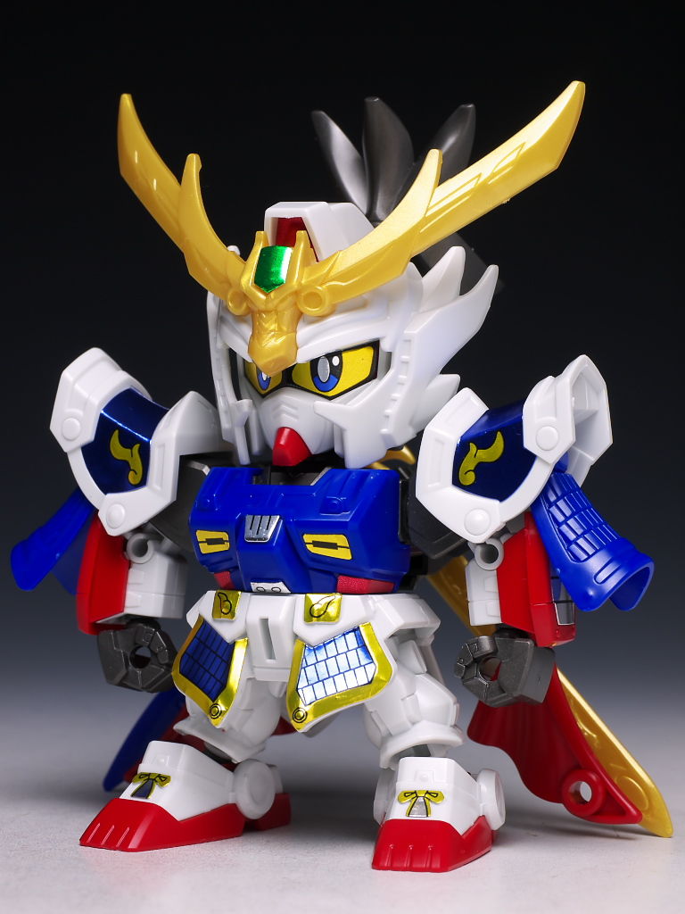 SD三国伝 真 翔烈帝 龍装 劉備ガンダム 龍輝宝・的盧 レビュー : はっ