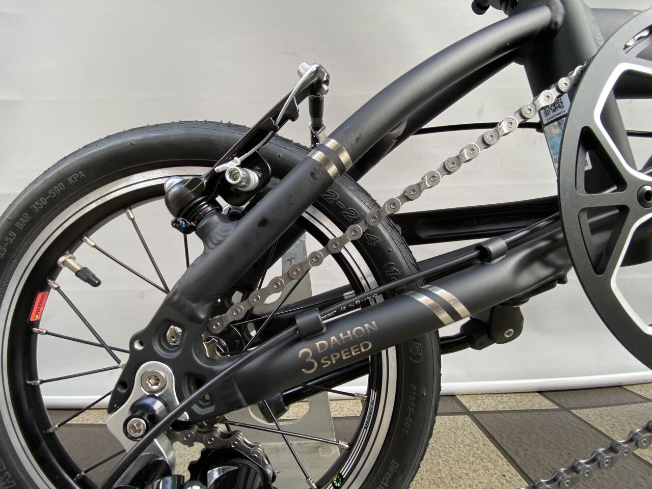 2024 DAHON K3 マットブラック限定カラー【橋輪Blog】 : 橋輪