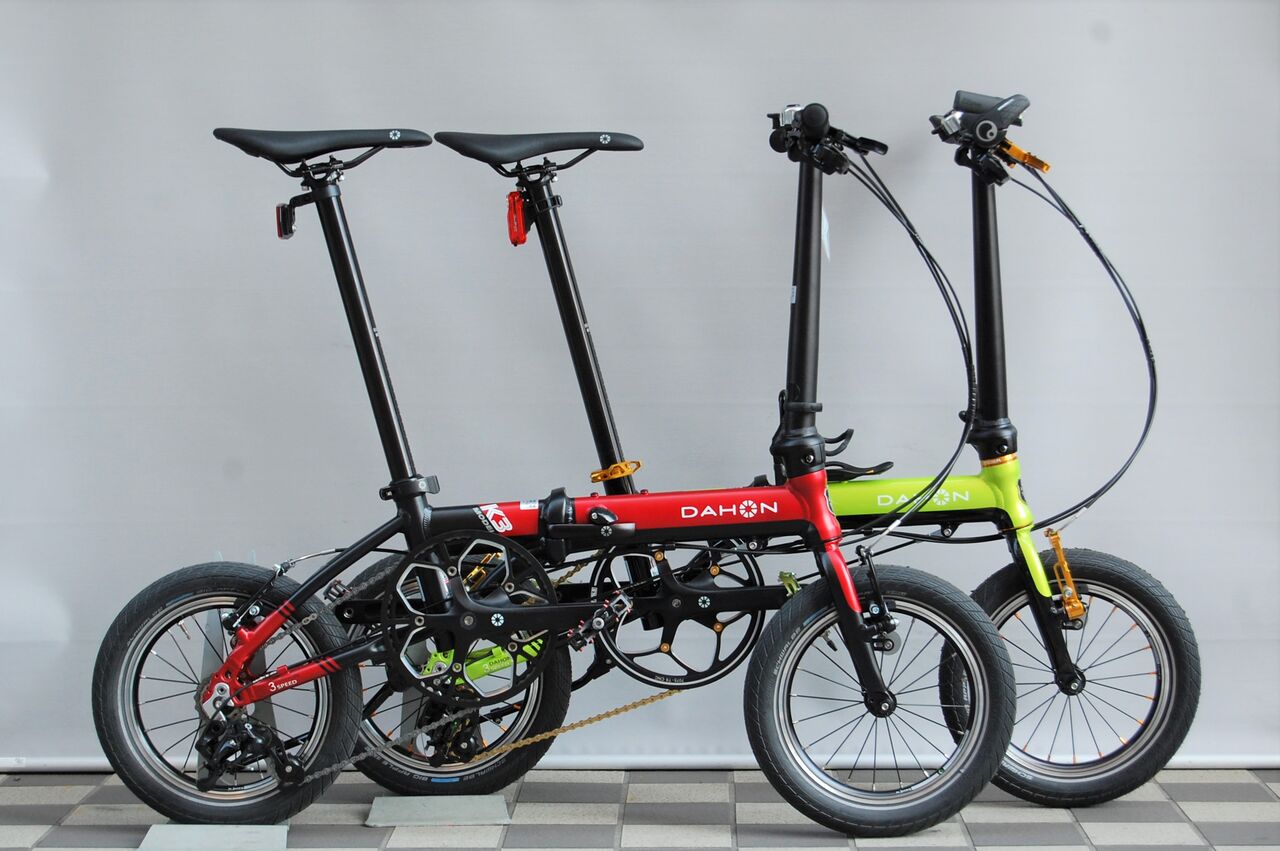 DAHON K3 のポジションチェンジ【橋輪Blog】 : 橋輪