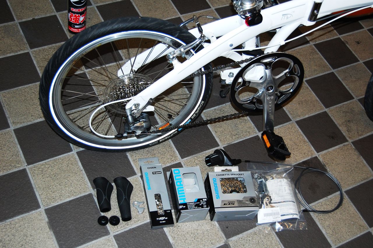 DAHON Mu P8 10速化計画 : 橋輪