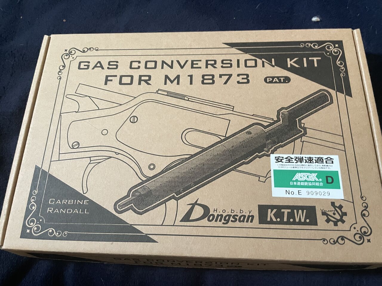 レビュー】KTW ウィンチェスター M1873ガス化キット【＋調整、カスタム