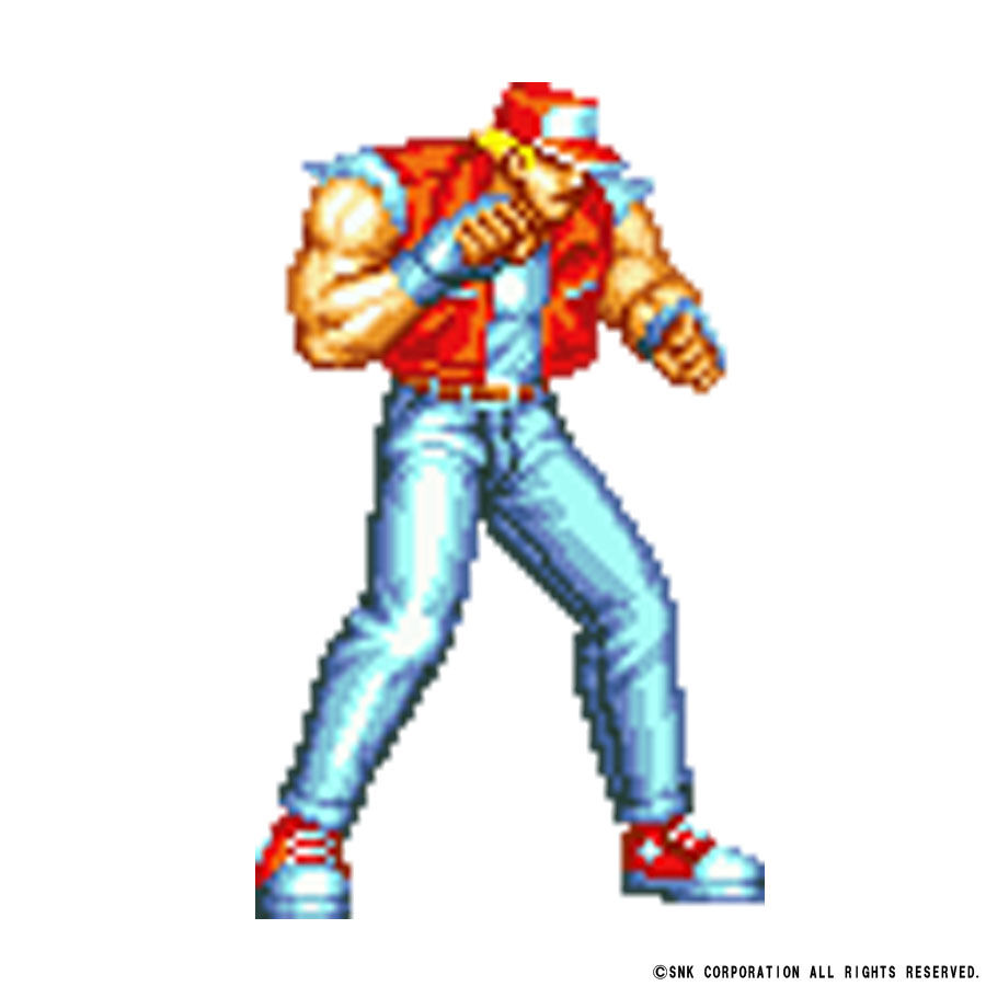 テリー・ボガード」（ドット絵彩色カラー）詳細公開！ : STUDIO24 工房日記