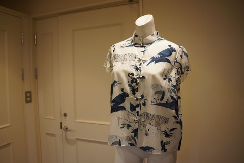 KEITAMARUYAMA（ケイタマルヤマ）PARADISEプリントチャイナブラウス