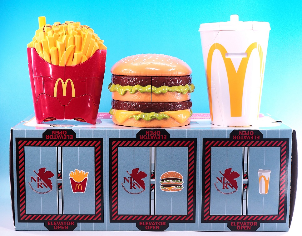 マクドナルド×エヴァンゲリオン バリューセットフィギュア レビュー