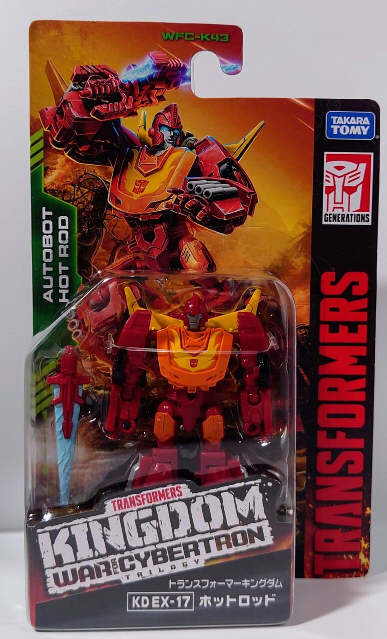 386．トランスフォーマーキングダム KD−EX−17 ホットロッド