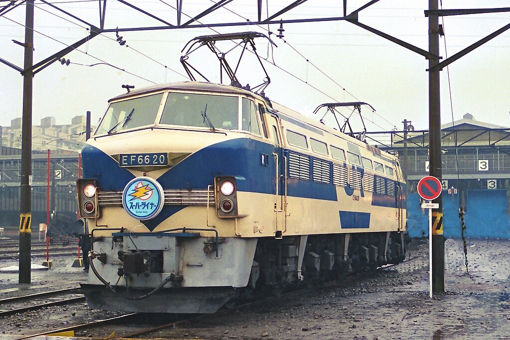 JR貨物の試験塗装機 EF6620 : 線路は続くよどこまでも