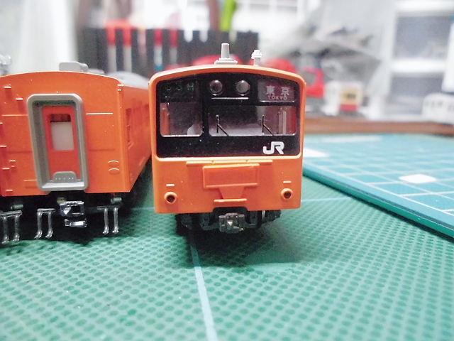 今さらですが…KATO 201系オレンジ 武蔵野線仕様 漢前化作業 の巻 : 続