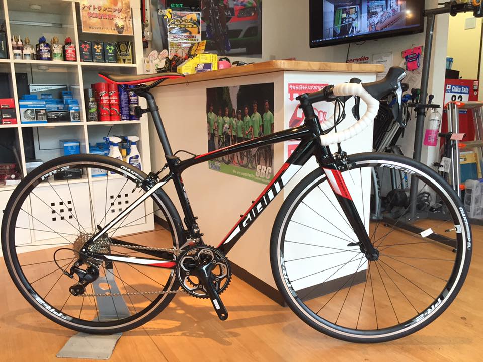 GIANT 2017年モデルが入荷してきました。CONTEND SL1(ブラック