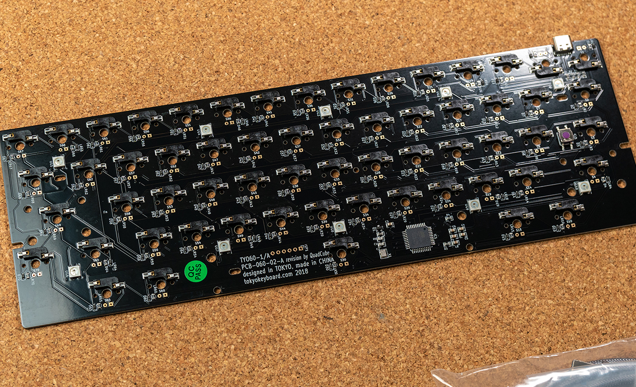 テレワーク環境改善計画 ― キーボード編 その4： 60％キーボードキット